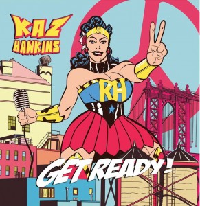 Kaz Hawkins Get Ready album cover artwork