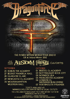 Dragonforce – 27th September 2012