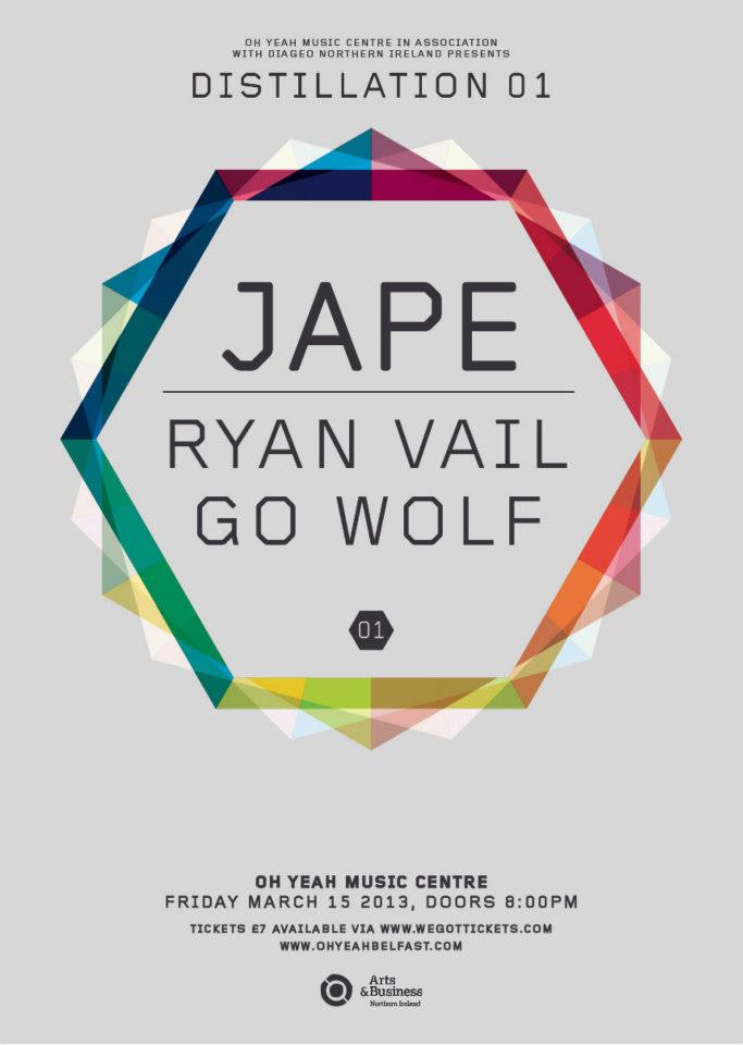 Jape headlining new event Distillation @ Oh Yeah Centre