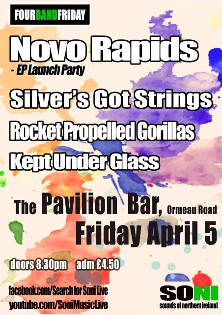 Rob’s Gig Guide: 1st – 7th April 2013