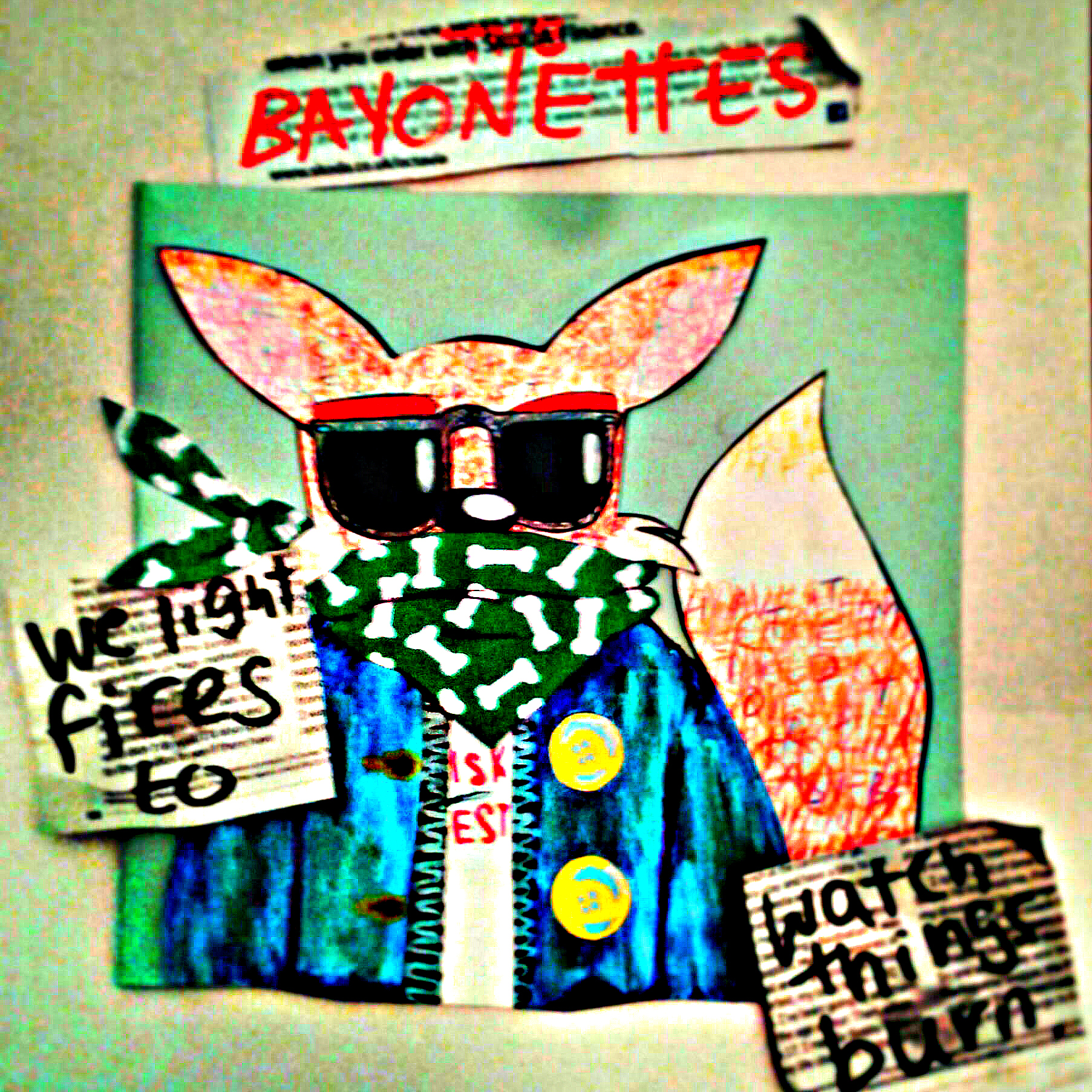 The Bayonettes – We Light Fires to Watch Things Burn