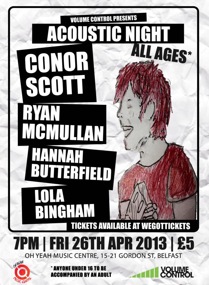 Conor Scott to headline latest Volume Control gig
