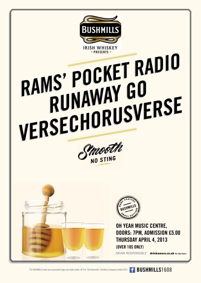Rams’ Pocket Radio, Runaway Go & VerseChorusVerse all set for Oh Yeah