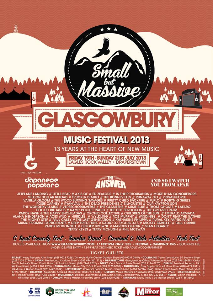 Glasgowbury confirm line-up for 2013