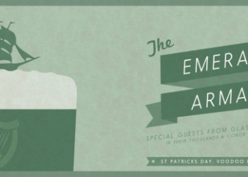 The Emerald Armada – Voodoo, Belfast – 17th March 2014