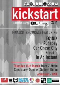 chordblossom kickstart 2014 final showcase poster