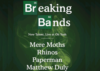 Breaking Bands #1 – Oh Yeah Centre, Belfast – 12th April 2014