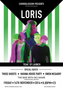 Loris EP Launch Poster