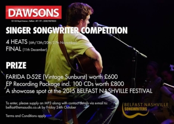 Dawsons Singer Songwriter Competition 2014