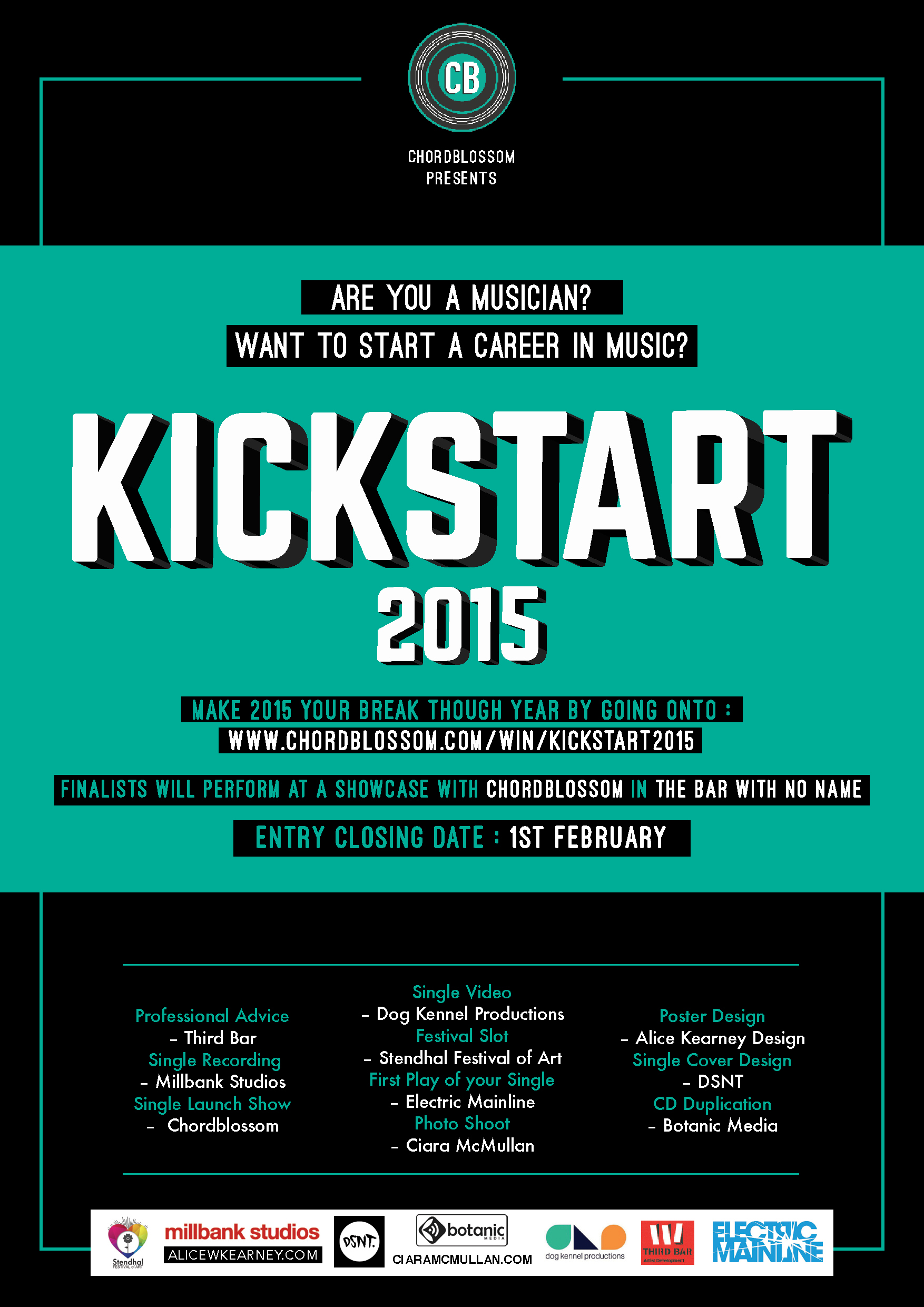 Chordblossom Kickstart 2015 Poster Image