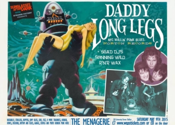 Daddy Long Legs To Descend On The Menagerie