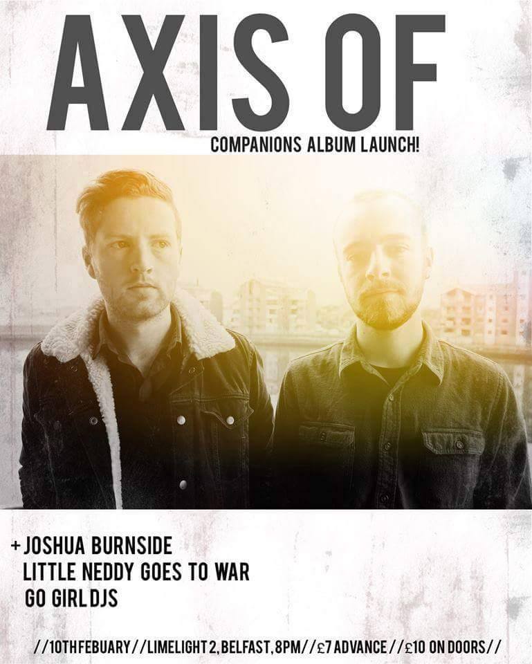 axis of companions album launch poster