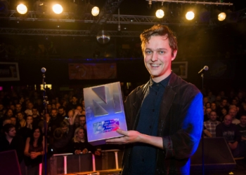 joshua burnside with northern ireland music prize 2017 carrie davenport