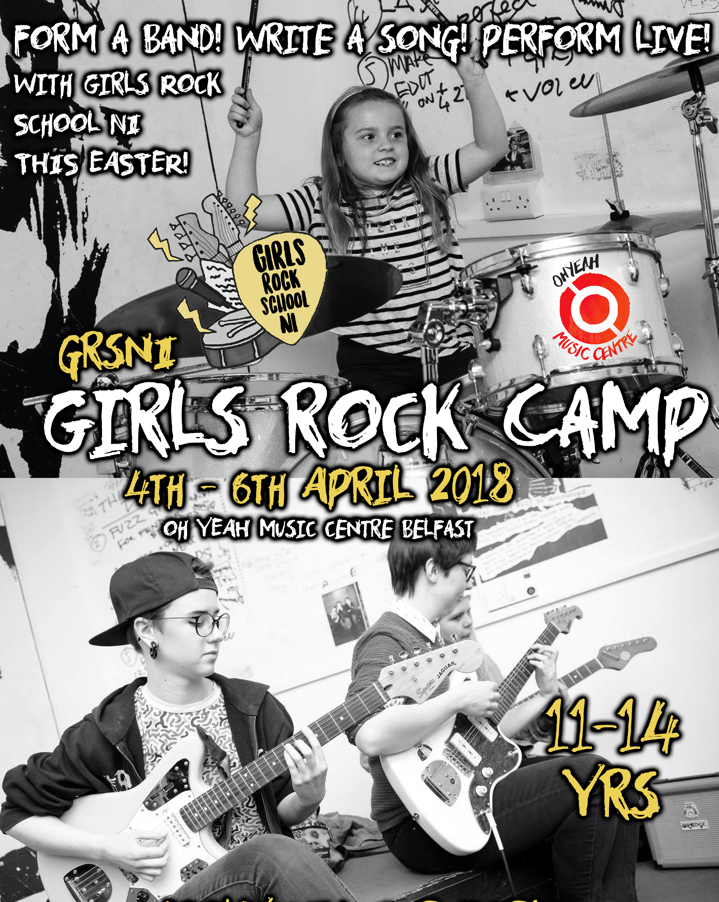 Girls Rock School NI Easter Camp