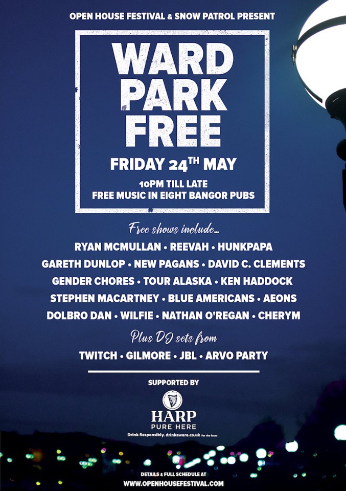 ward park free gig poster