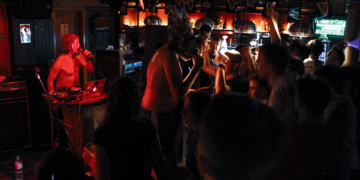 Post Punk Podge and The Technohippies - Photography by Ben Magee