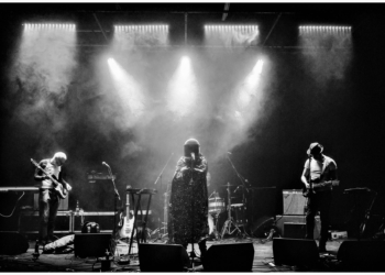 Invaderband - Live photo by Lisa Byrne