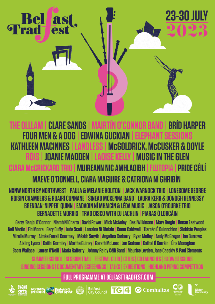 Belfast Tradfest 2023 Poster