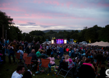 Stendhal Festival 2023 at Night - Photography by Aaron Cunningham