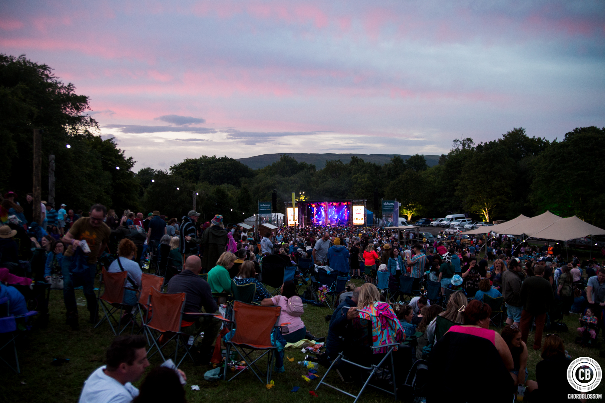 Stendhal Festival 2023 at Night - Photography by Aaron Cunningham