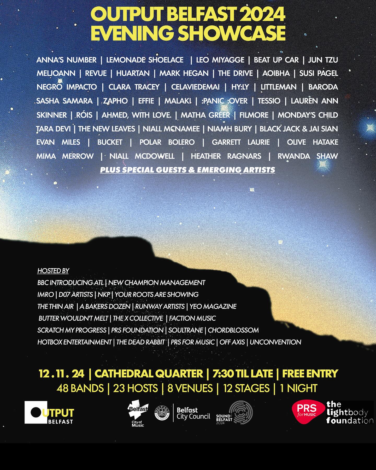 Output Conference & Evening Showcases Unveiled for 2024