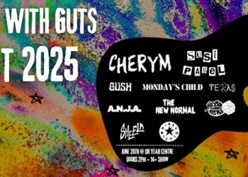 Girls with Guts Festival NI 2025 poster