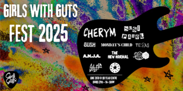 Girls with Guts Festival NI 2025 poster