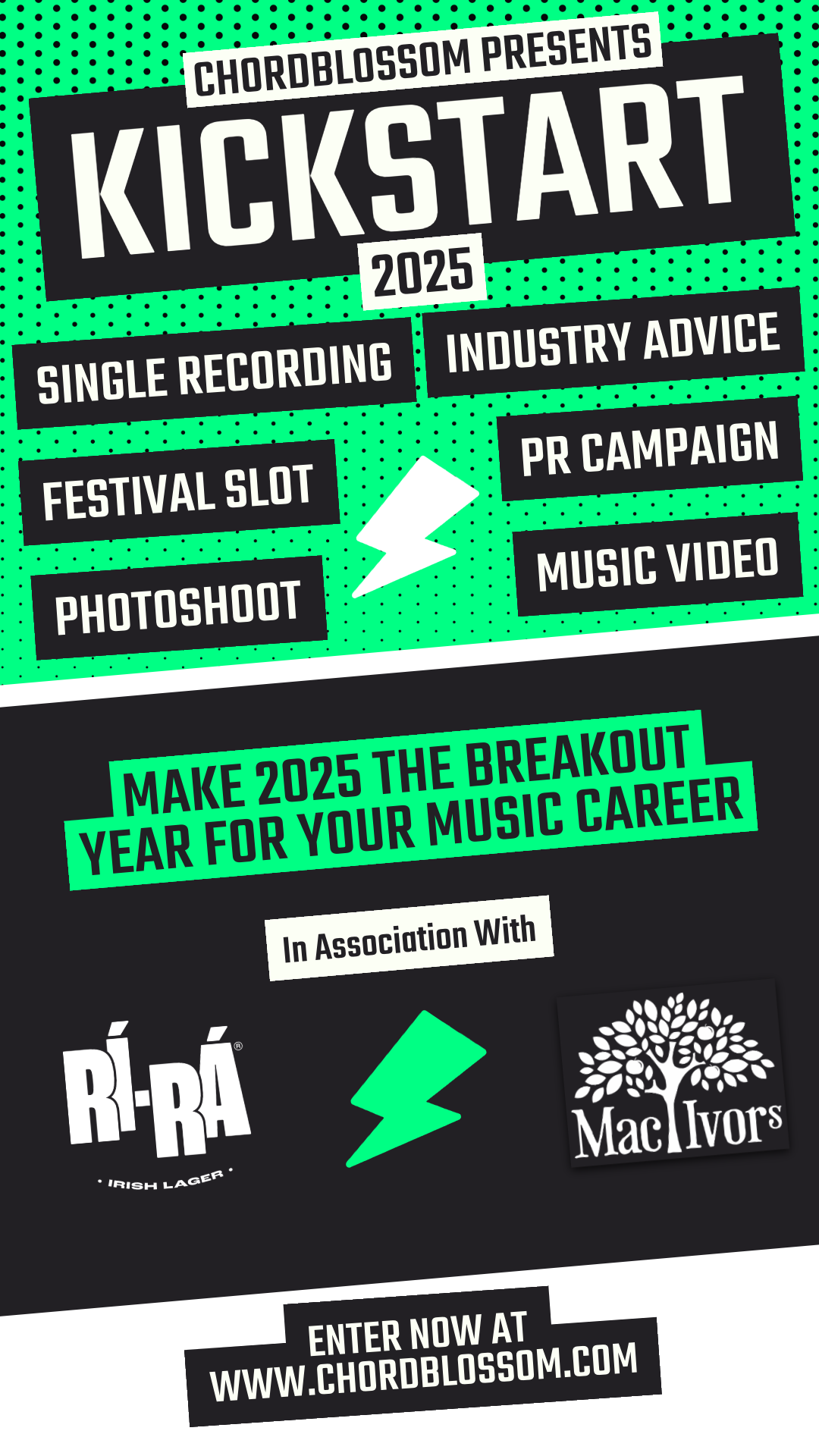 Chordblossom Presents Kickstart 2025 Poster