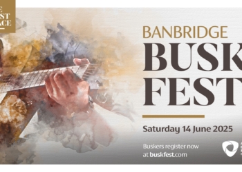 Buskfest 2025 Banbridge Header