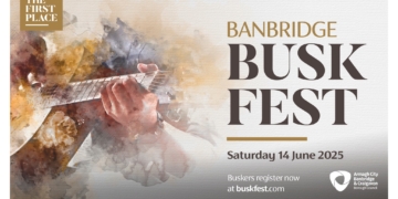 Buskfest 2025 Banbridge Header