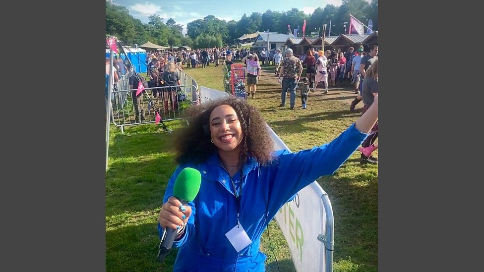 Gemma Bradley at Stendhal 2023 - BBC ATL - Across the Line