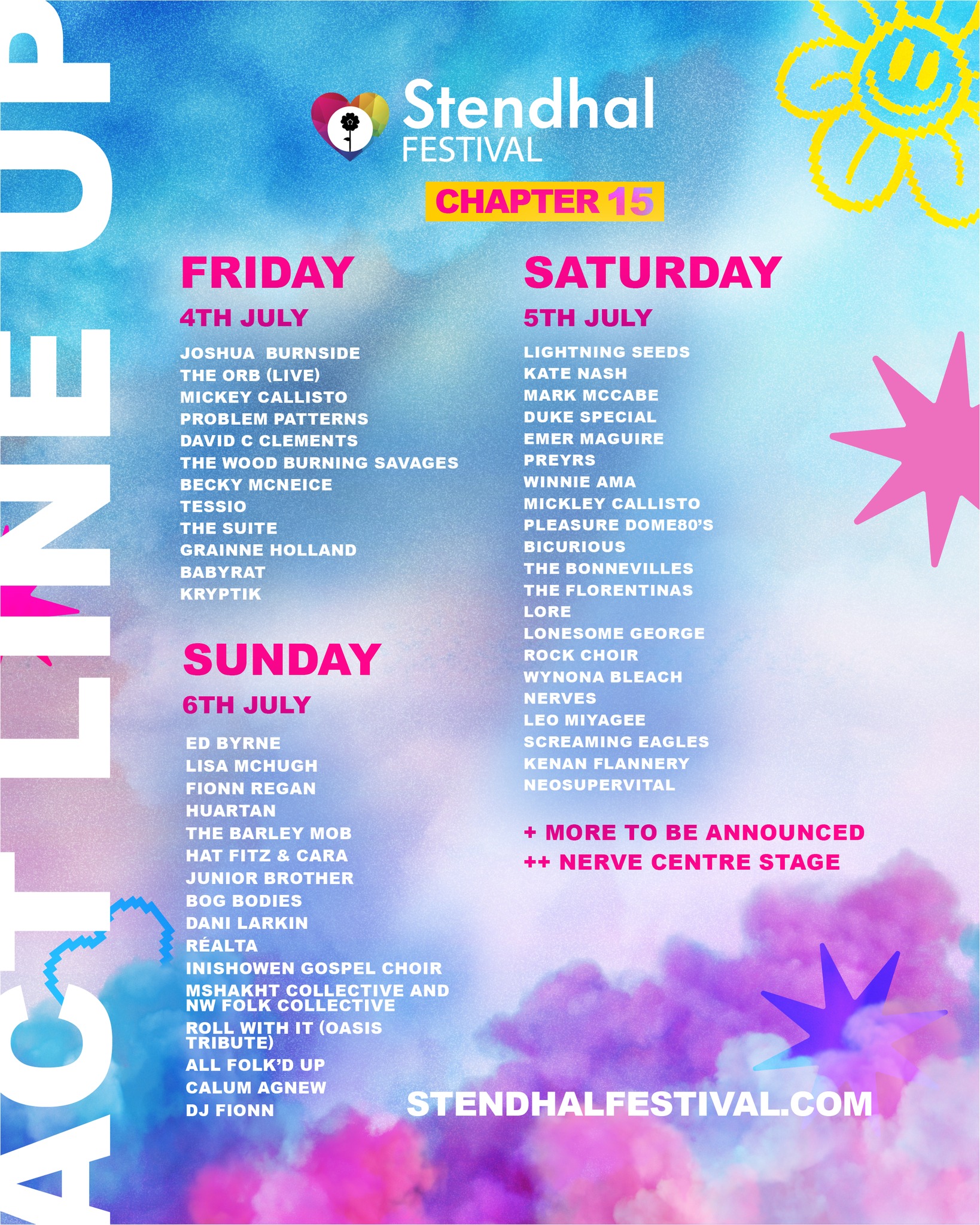 Stendhal Festival 2025 Day Splits