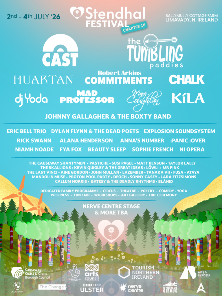 Stendhal Festival 2026 Line-Up Poster