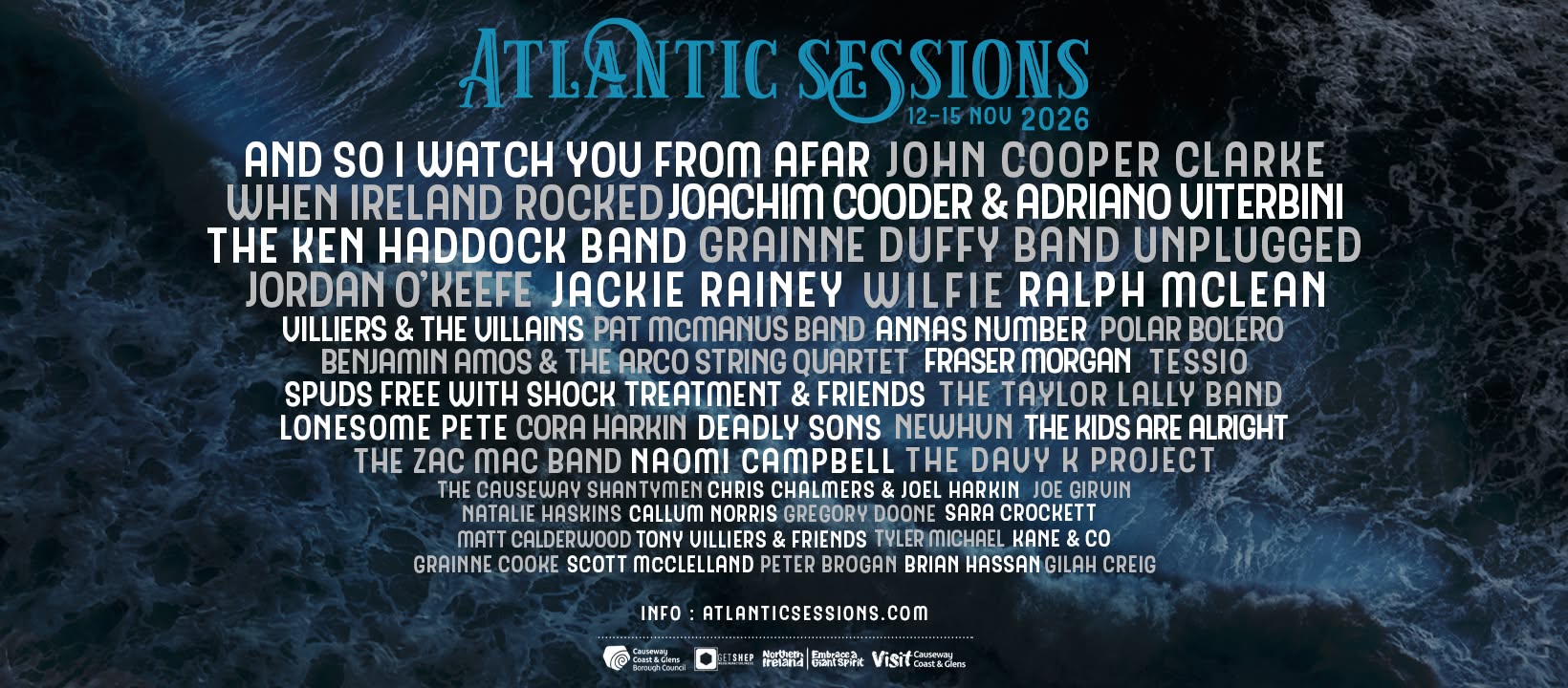 Atlantic Sessions 2026 Poster