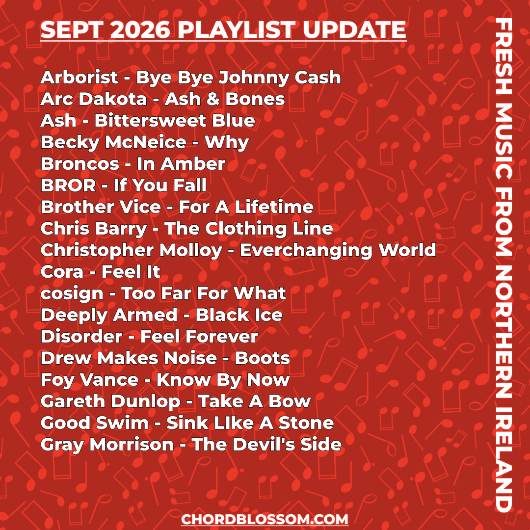 FRESH MUSIC FROM NORTHERN IRELAND PLAYLIST COVER October-4